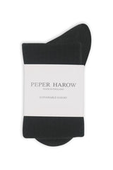 Men's Wool Boot Socks - Charcoal