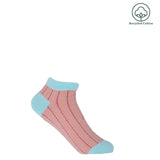 Peper Harow pink Dash women's luxury trainer socks