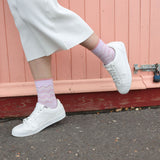 Peper Harow lilac Oblique women's luxury socks