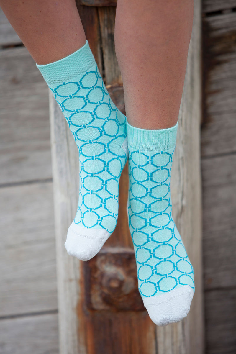 Beehive Women's Socks - Mint