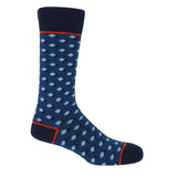 Disruption Navy Luxury Men's Socks