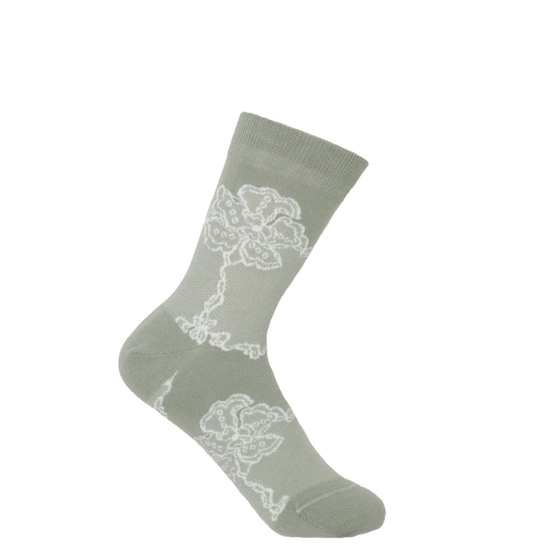 Peper Harow ash Delicate women's luxury trainer socks