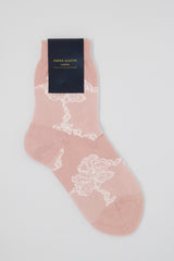 Soft Pink Delicate Women's Luxury Socks