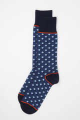 Disruption Men's Socks - Navy