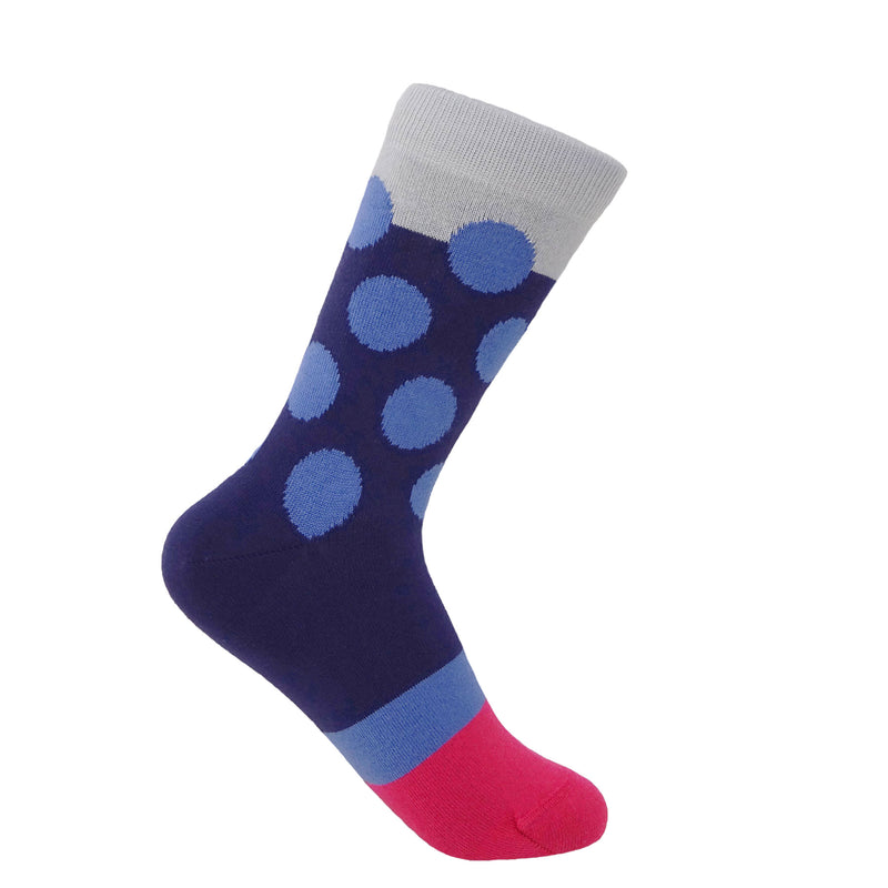 Eleanor Women's Socks - Navy 