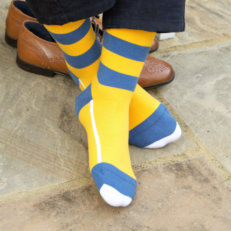 Equilibrium Organic Men's Socks - Yellow