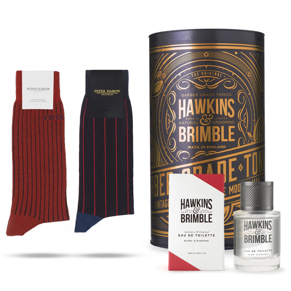 Peper Harow x Hawkins & Brimble Gentlemens Gift Set