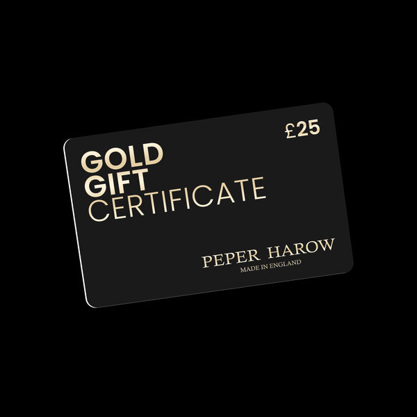 Gold Gift Certificate