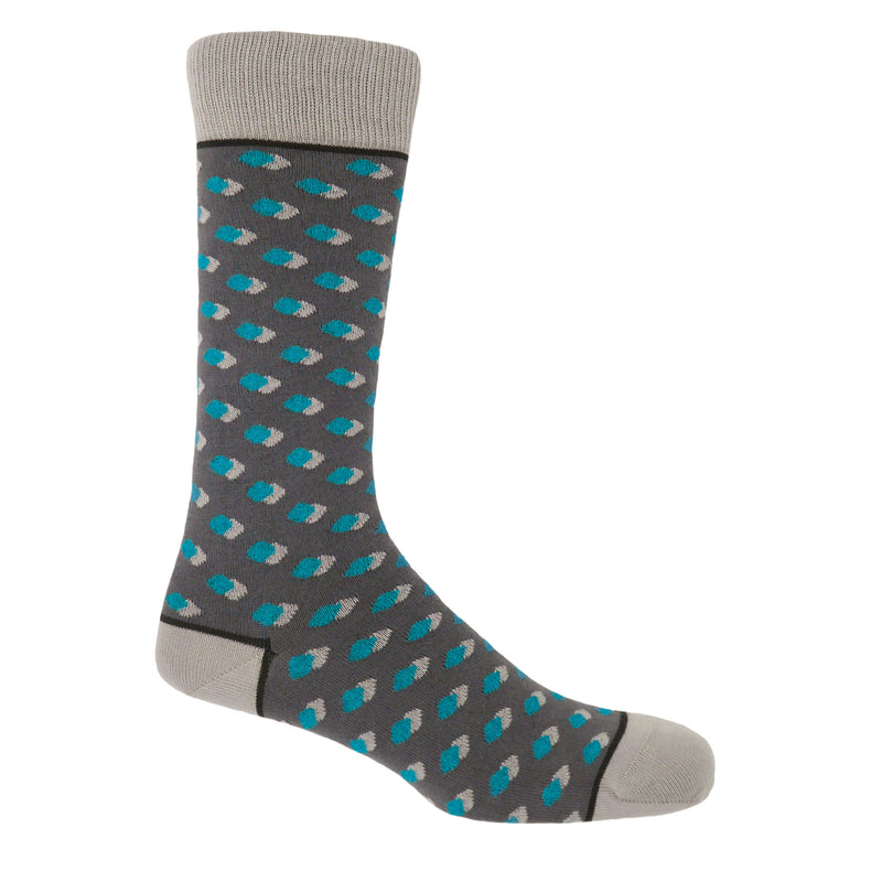 Disruption Grey Luxury Men's Socks
