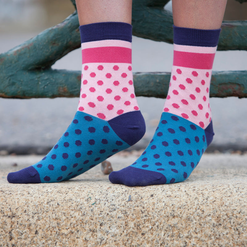 Katherine Women's Socks - Bubblegum