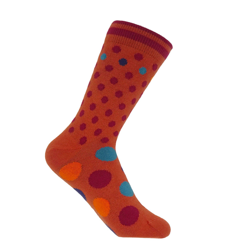 Mary Women's Socks - Terracotta 