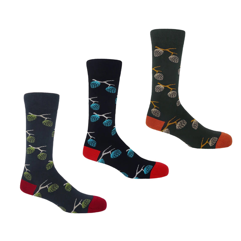 Pine Men's Bundle - Grey, Navy & Black