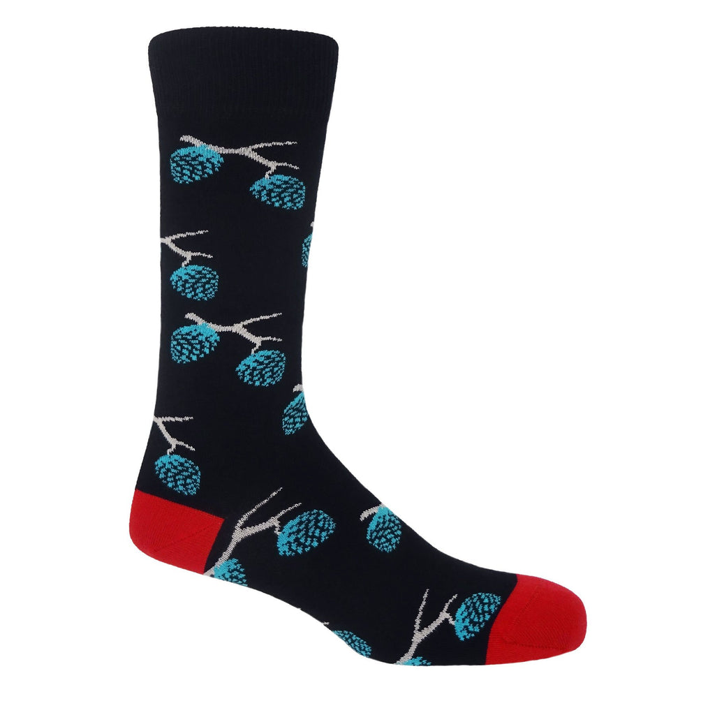 Pine Men's Socks - Black