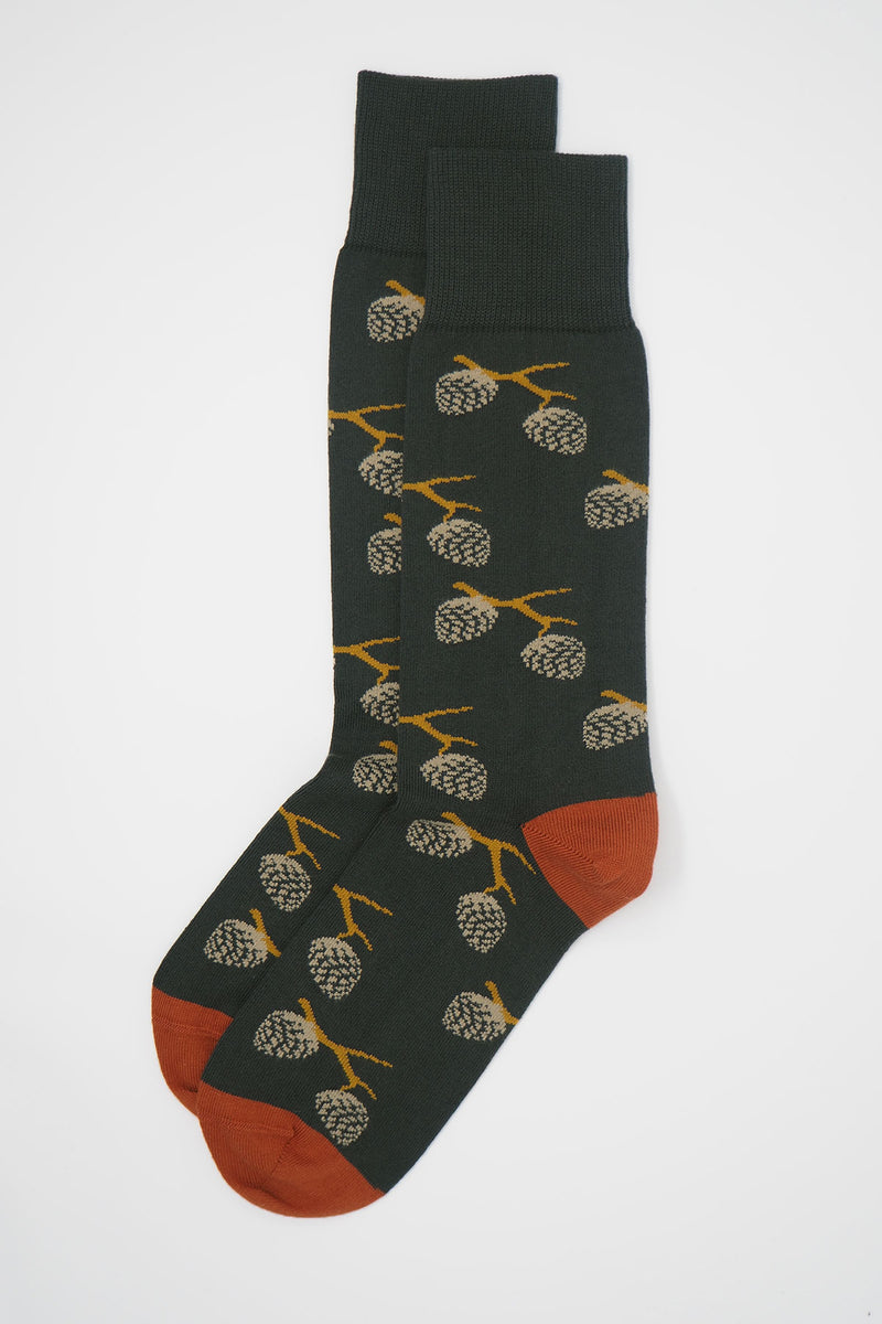 Pine Men's Socks - Grey