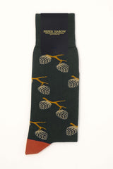 Pine Grey Men's Luxury Socks