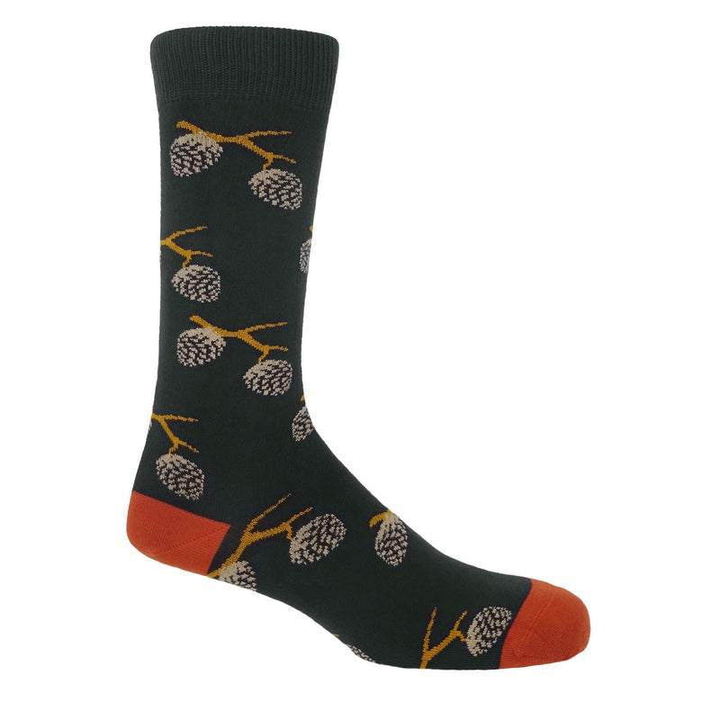 Pine Grey Men's Luxury Socks