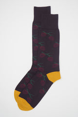 Pine Men's Socks - Purple