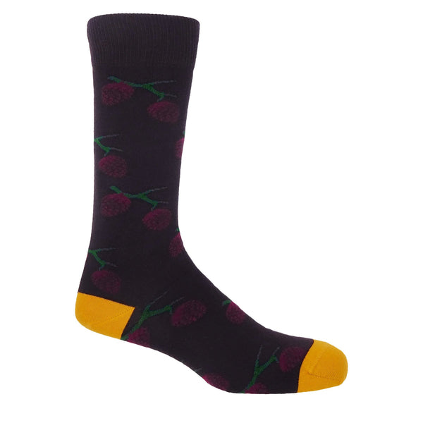 Pine Wine Men's Luxury Socks