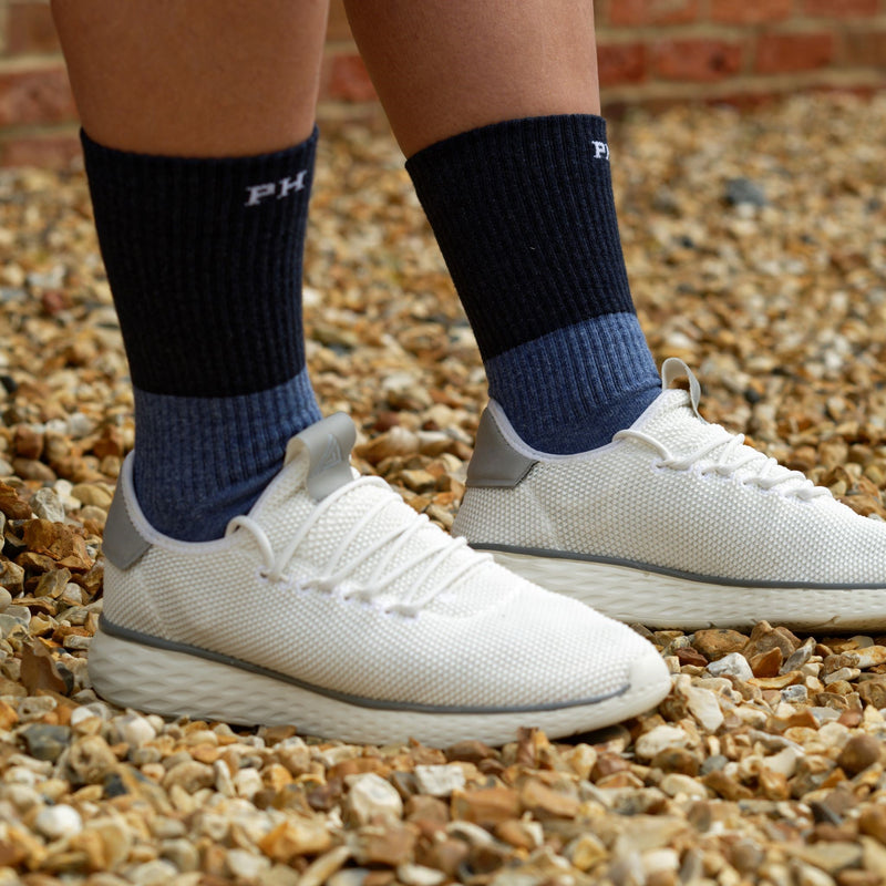 Recycled Men's Sport Socks - Navy
