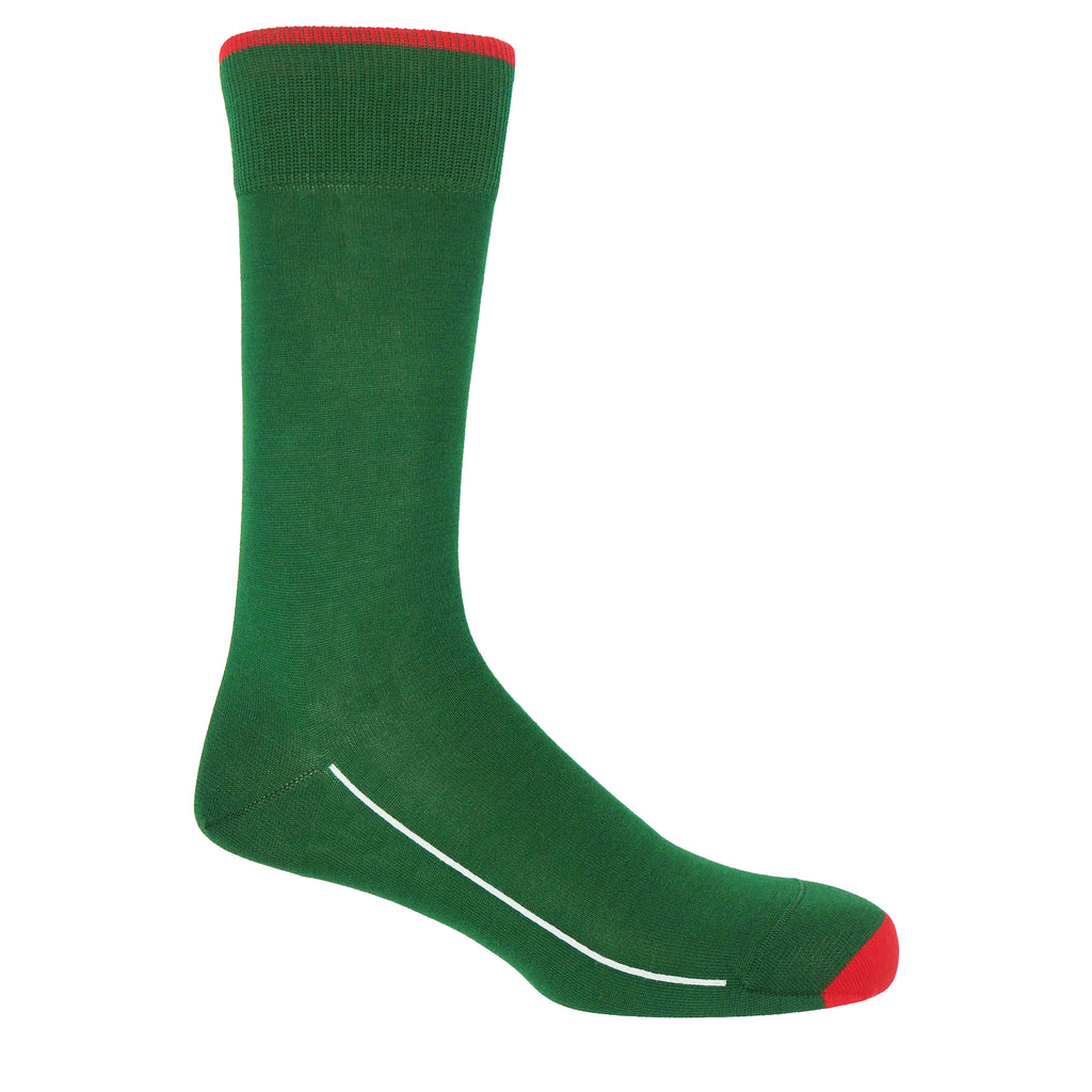Square Mile Socks Emerald