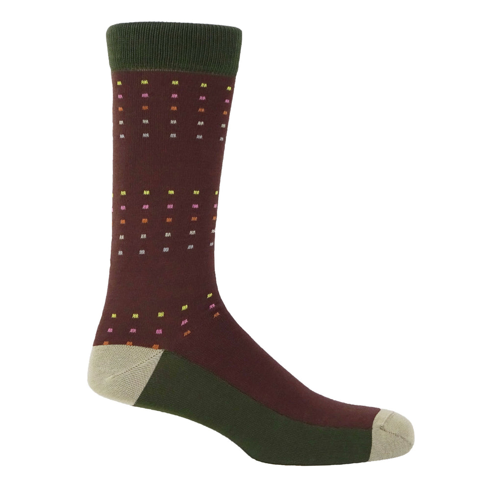 Square Polka Socks Autumn