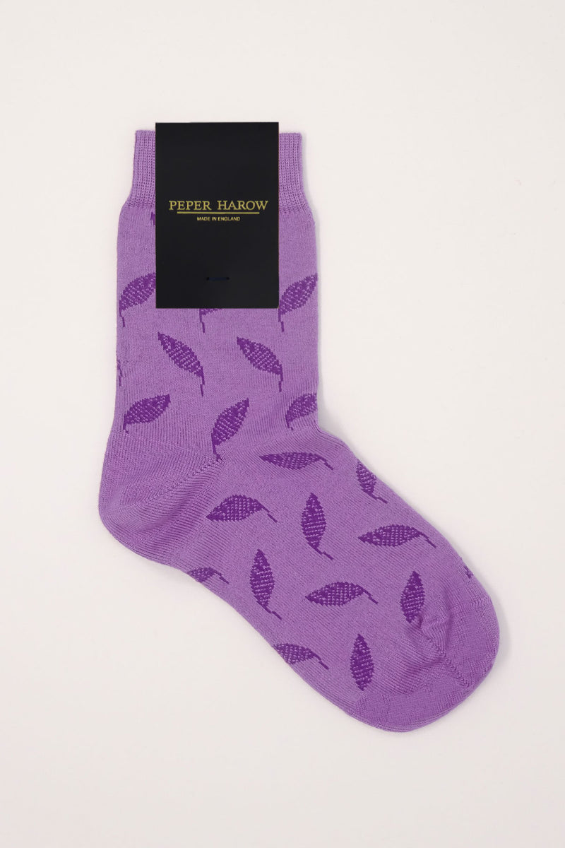 Violet Leaf Women's Luxury Socks