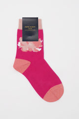 Wild Flower Women's Socks - Rose