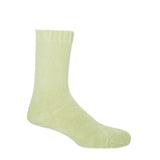 Ribbed Cuff Men's Bed Socks Bundle - Cream & Green