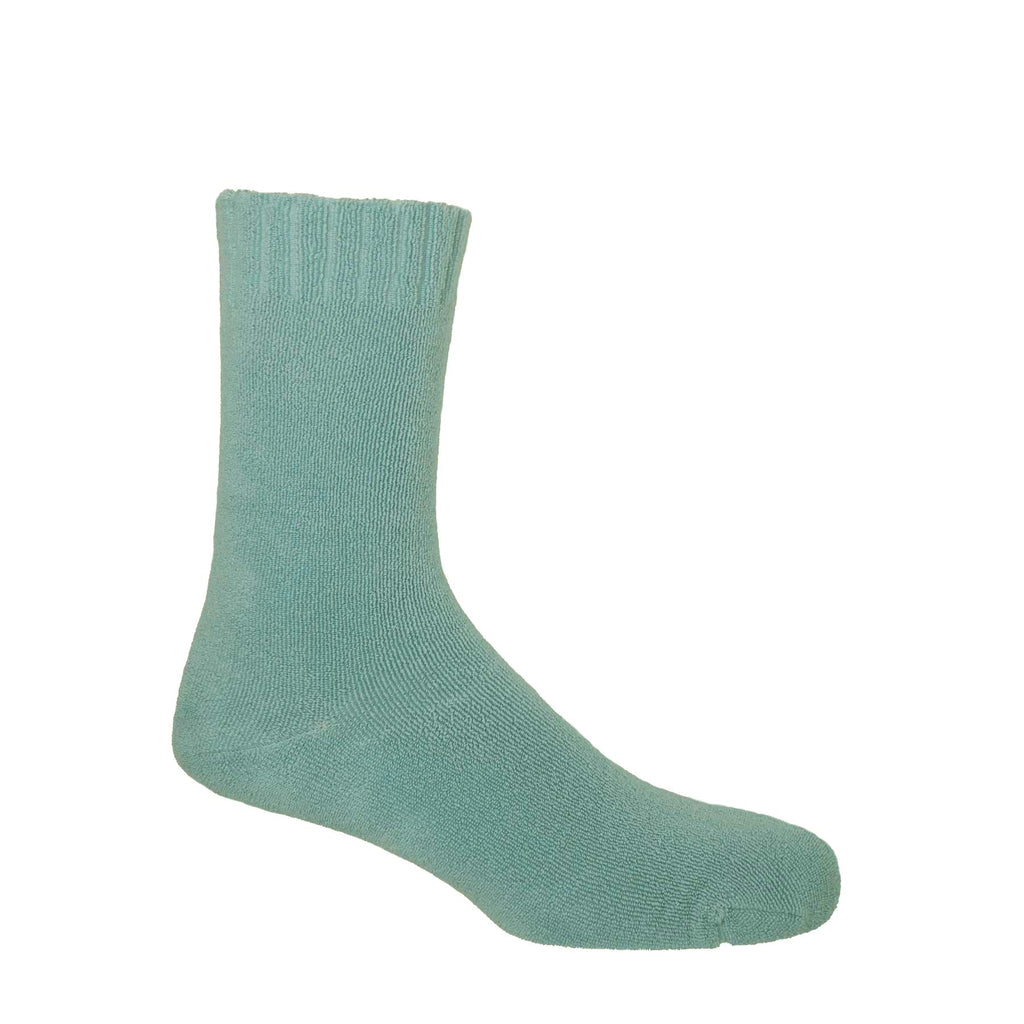 Ribbed Cuff Bed Socks