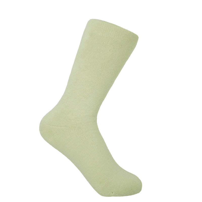 Peper Harow women's cream Plain luxury bed socks 