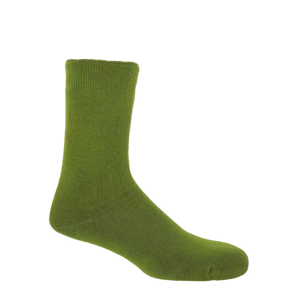 Peper Harow men's green Plain luxury bed socks 