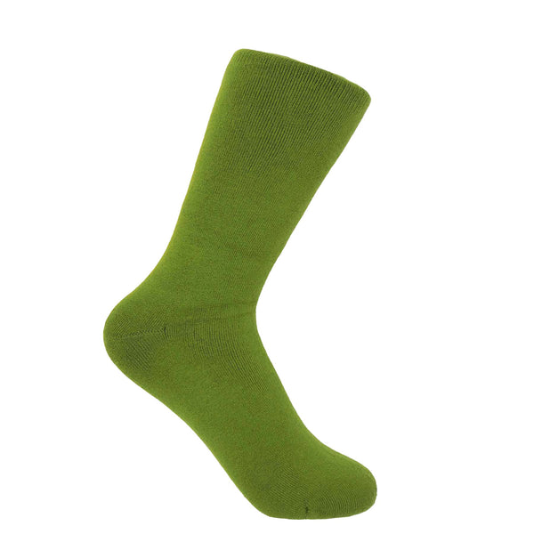 Peper Harow women's green Plain luxury bed socks 