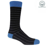 Peper Harow black Dash men's luxury socks