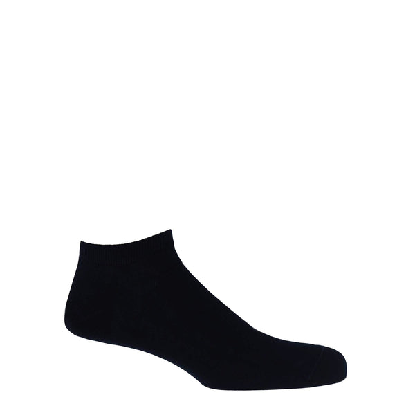 Classic Men's Trainer Socks - Black