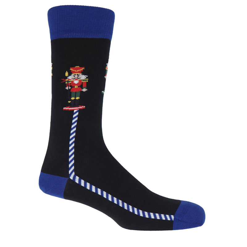 Nutcracker Men's Socks - Black