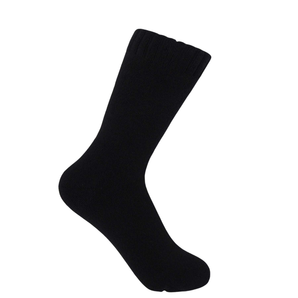 Ribbed Cuff Bed Socks