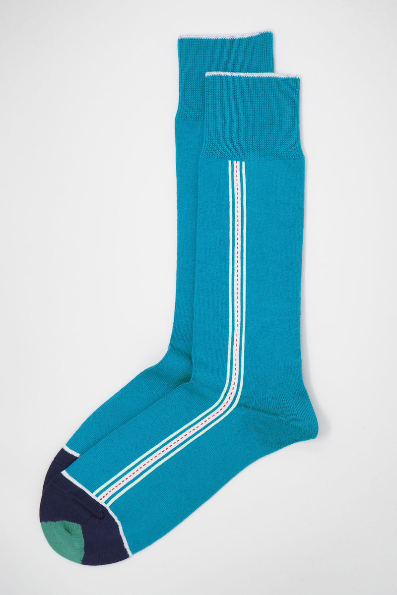 Andover Men's Socks - Blue
