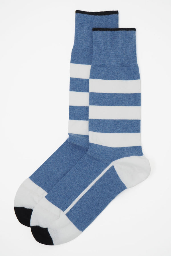 Equilibrium Organic Men's Socks - Blue