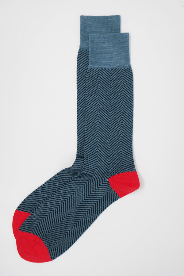 Lux Taylor Men's Socks - Blue