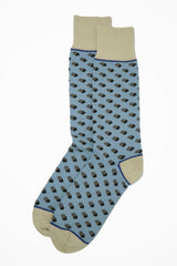 Disruption Men's Socks - Sky