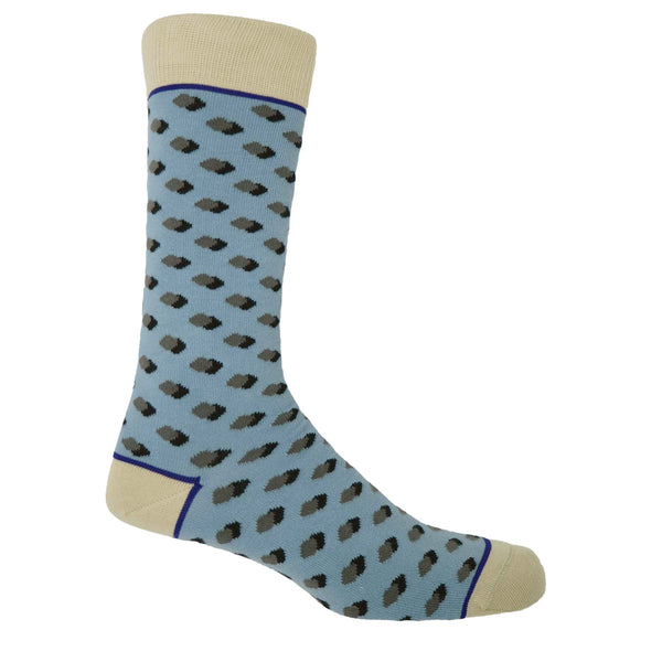 Disruption Men's Socks - Sky