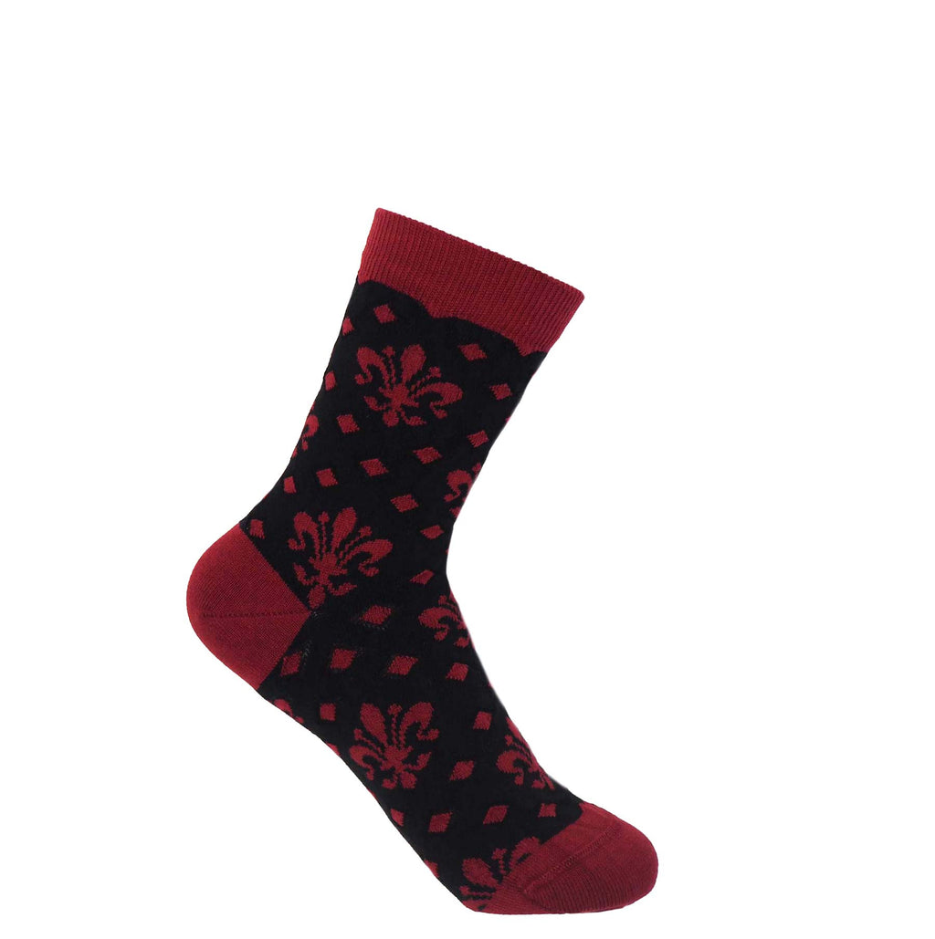 Fleur De Lis Socks