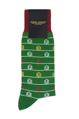 Christmas Tree Men's Socks - Green