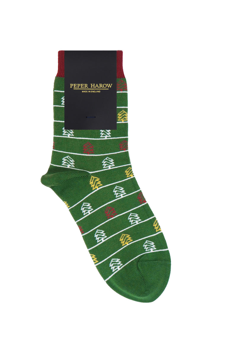Christmas Tree Women's Socks - Green