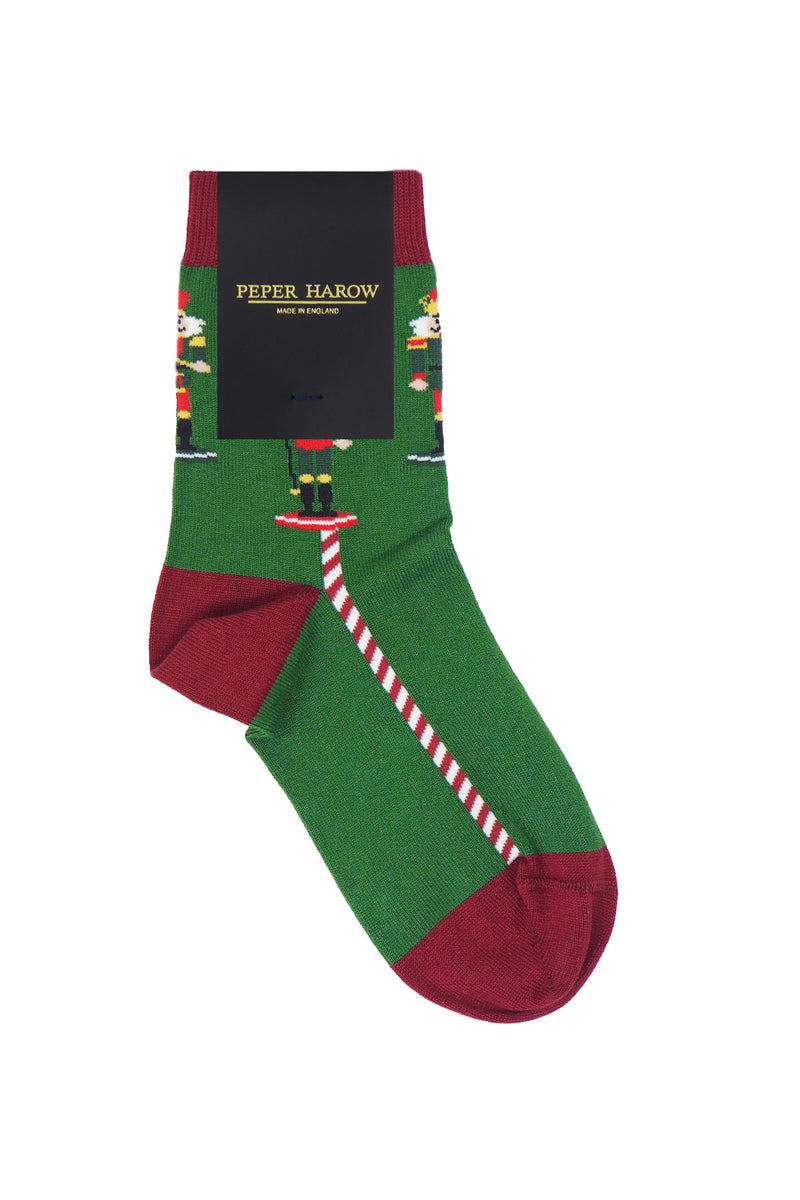 Nutcracker Women's Socks - Green