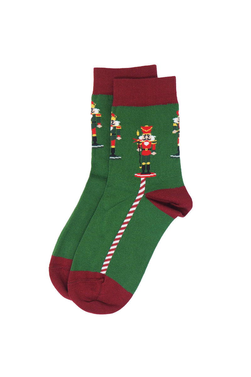 Nutcracker Women's Socks - Green