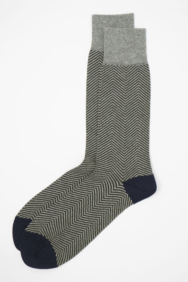 Lux Taylor Men's Socks - Grey