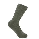 Ribbed Women's Bed Socks - Grey