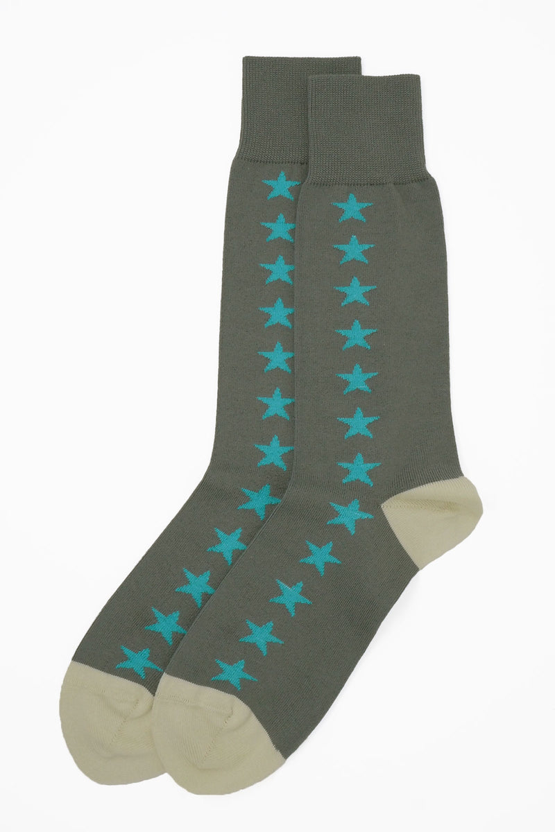 Starfall Men's Socks - Grey
