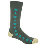 Starfall Men's Socks - Grey